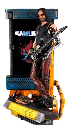Johnny Silverhand Cyberpunk 2077 Statues Image