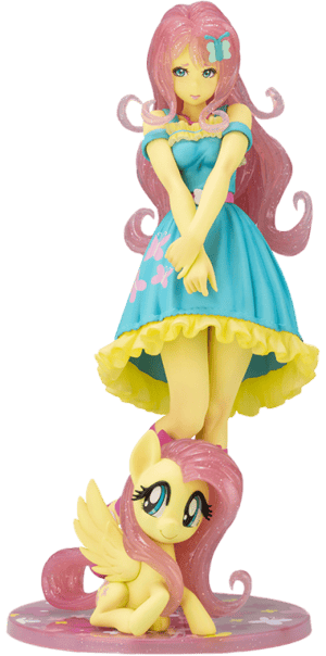 Fluttershy Bishoujo (Limited Edition) My Little Pony Statues Image