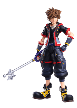 Sora Ver. 2 Kingdom Hearts Action Figure Image