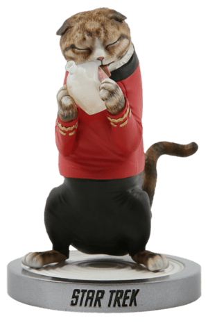 Scotty Cat Star Trek Statues Image