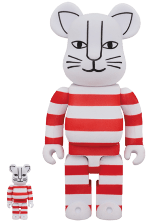 Be@rbrick "Mikey" (Flocky Version) 100% and 400% Lisa Larson Bearbrick Image