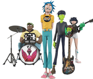 Gorillaz Song Machine Band Full Set Gorillaz Designer Collectible Toy Image