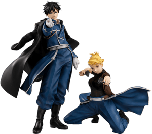 Precious G.E.M Roy Mustang & Riza Hawkeye Fullmetal Alchemist PVC Figure Image