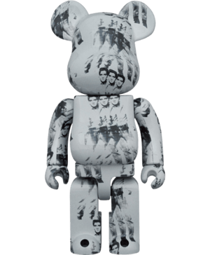 Be@rbrick Andy Warhol’s Elvis Presley 1000% Bearbrick