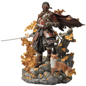 Jin Sakai, The Ghost (Vow of Vengeance Ghost Armor) Ghost of Tsushima Statues Image