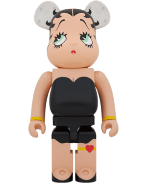 Be@rbrick Betty Boop (Black Version) 1000% Betty Boop Bearbrick Image