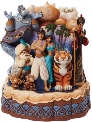 Carved by Heart Aladdin Disney Figurine Image