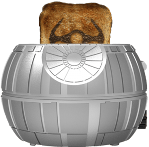 Death Star Two-Slice Toaster Star Wars Kitchenware Image
