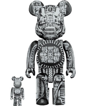 BE@RBRICK 100% シリーズ12 H.Ｒ.GIGERコラボ　ＳＦ裏 BE@RBRICK 100% シリーズ12 H.R.GIGERコラボ SF裏 ベア