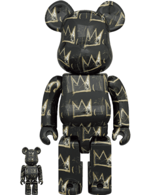 Be@rbrick Jean Michel-Basquiat #8 100% & 400% Jean-Michel Basquiat Bearbrick Image