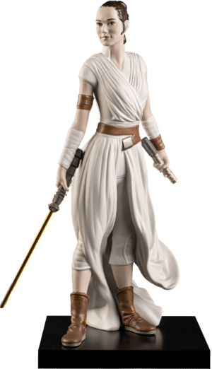 Rey Star Wars Porcelain Statue Image