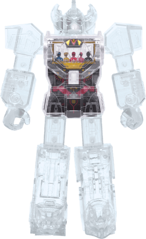 Megazord – Super Cyborg (Clear) Collectible Figure