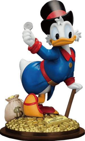 Scrooge McDuck Disney Statues Image