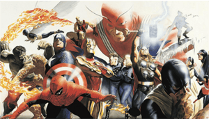 Marvel Alex Ross Wallpaper Mural Mural