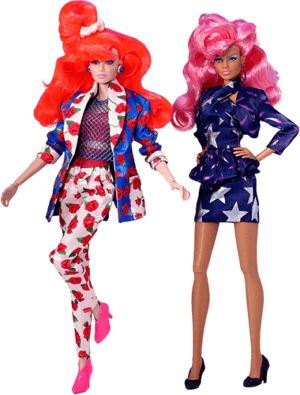 She Makes An Impression - Kimber Benton™ and Raya Alonso™ Two-Doll Gift Set Jem and the Holograms Collectible Doll Image