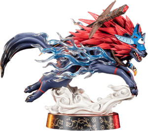 Oki (Wolf Form) Okami Statues Image