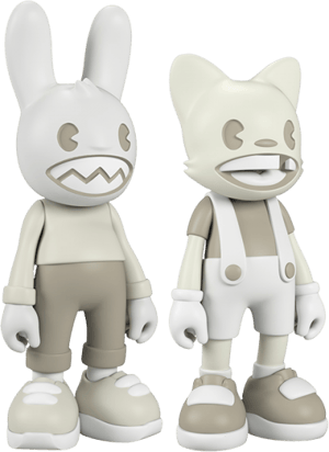Lil' Helpers "Glow" Superplastic Designer Collectible Toy Image