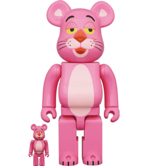 Be@rbrick Pink Panther 100% & 400% The Pink Panther Bearbrick Image