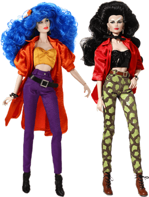 I like Your Style - Mary "Stormer" Phillips™ and Jetta Burns™ Two-Doll Gift Set Jem and the Holograms Collectible Doll Image
