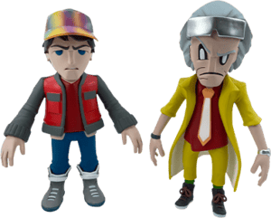Doc and Marty Collectible Set