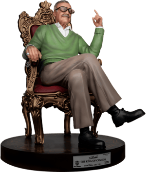 Stan Lee the King of Cameos Statue