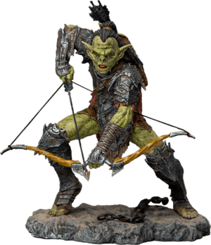 Archer Orc 1:10 Scale Statue