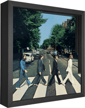 The Beatles Abbey Road The Beatles Shadow box art Image
