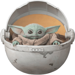 The Child in Pod Star Wars Decal Image