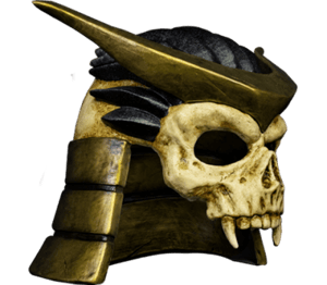 Shao Kahn Mask Mortal Kombat Prop Replica Image