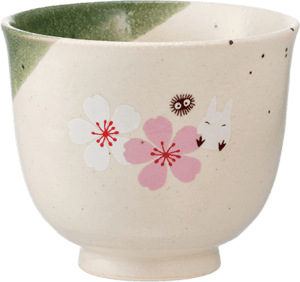 My Neighbor Totoro Sakura (Cherry Blossom) Teacup Studio Ghibli Kitchenware Image