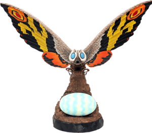 Mothra Godzilla Statues Image
