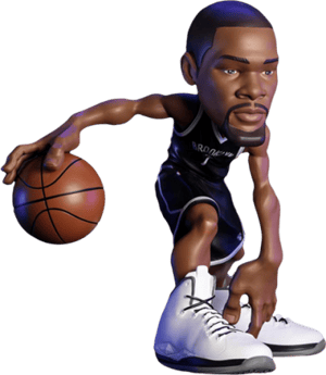 Kevin Durant SmALL-STARS NBA Collectible Figure Image