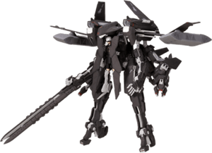 Flight Unit Ho229 Type-S and 9S (YoRHa No.9 Type S) NieR: Automata Model Kit Image