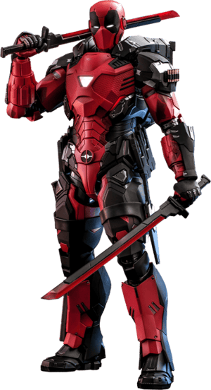 Armorized Deadpool Sixth Scale Figure