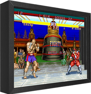 Street Fighter M. Bison vs. Sagat Street Fighter Shadow box art Image