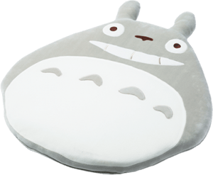 Big Grey Totoro Midday Nap Cushion Studio Ghibli Pillow Image
