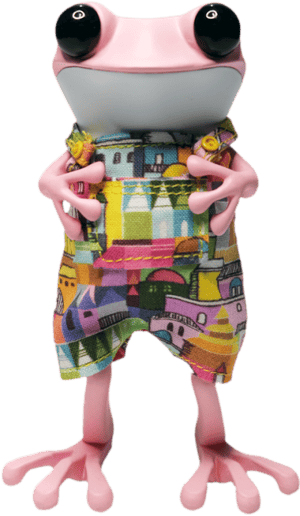 Townie Froggie APO Frogs Designer Toy Image