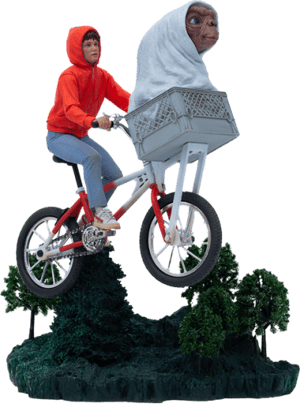 E.T. & Elliot E.T. The Extra-Terrestrial 1:10 Scale Statue Image