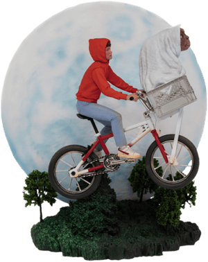 E.T. & Elliot Deluxe E.T. The Extra-Terrestrial 1:10 Scale Statue Image