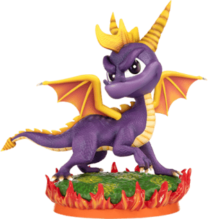 Spyro 2: Classic Ripto's Rage Spyro Statues Image