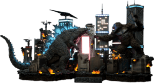 Godzilla vs Kong Final Battle Diorama