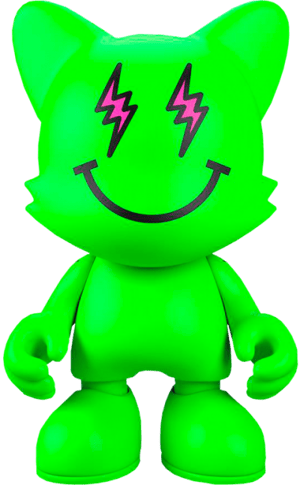 Janky x J. Balvin: Neon Dreamz SuperJanky SuperJanky Designer Collectible Toy Image