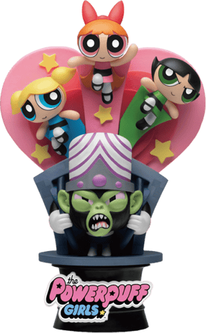 The Powerpuff Girls Have a Nice Day D-Stage Powerpuff Girls Statues Image