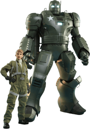 Steve Rogers and The Hydra Stomper Marvel Sixth Scale Figure Set Image