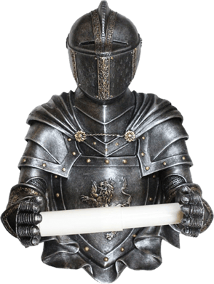 Sir Wipealot Toilet Roll Holder Miscellaneous Collectibles
