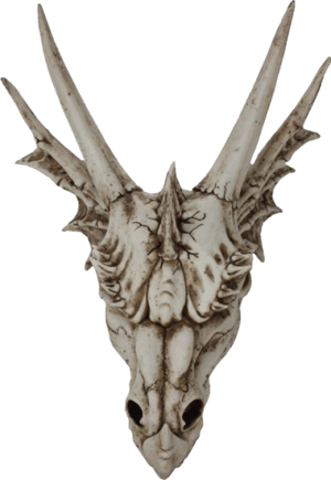 The Last Dragon Skull Prop Replica