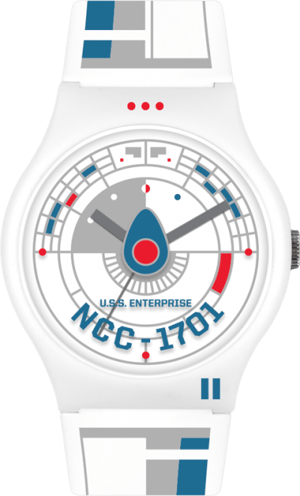 Star Trek U.S.S. Enterprise White Watch Star Trek Watch Image