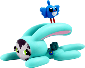 Bunny Kitty (Blue Teal) Bunny Kitty Vinyl Collectible Image