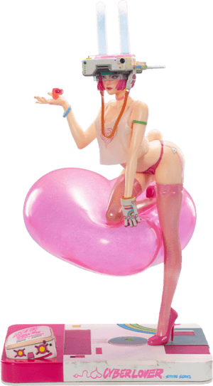 Cyberlover: Pink Statue