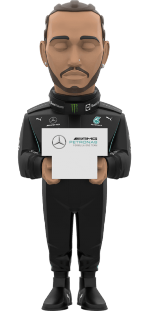 Lewis Hamilton Vinyl Collectible
